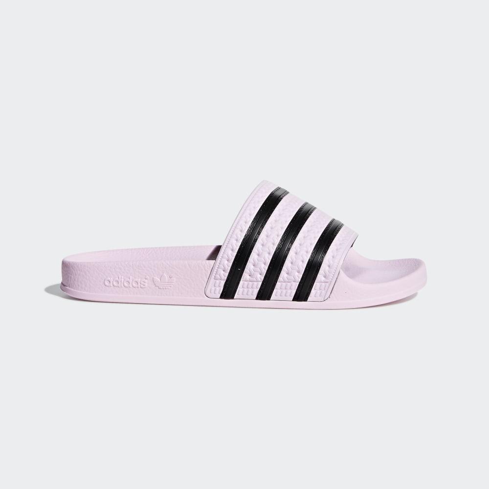 Papuci Adidas Adilette Dama Romania - Roz/Negrii CG6148